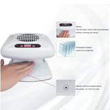 Maxbell Air Nail Dryer with Intelligent Sensor for Hands and Feet Use Manicure Tool White