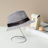 Maxbell Hat Holder Caps for Children and Adults Retail Display Sturdy Hat Rack Argent