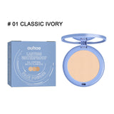 Maxbell Portable Setting Powder Easy to Wear Concealer Smooth Texture Girl Women Ivory