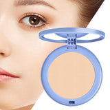 Maxbell Portable Setting Powder Easy to Wear Concealer Smooth Texture Girl Women Ivory