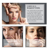 Maxbell Portable Setting Powder Easy to Wear Concealer Smooth Texture Girl Women Pure Beige