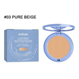Maxbell Portable Setting Powder Easy to Wear Concealer Smooth Texture Girl Women Pure Beige