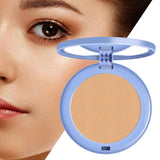 Maxbell Portable Setting Powder Easy to Wear Concealer Smooth Texture Girl Women Pure Beige