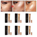 Maxbell Portable Contour Stick Lightweight Cosmetics Blends Effortlessly for Girls
