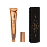Maxbell Highlighter Stick Easy to Apply Face Brighten Contouring for Nose Body Champagne Gold