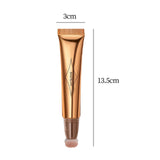 Maxbell Highlighter Stick Easy to Apply Face Brighten Contouring for Nose Body Rose Gold