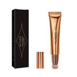Maxbell Highlighter Stick Easy to Apply Face Brighten Contouring for Nose Body Rose Gold