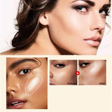 Maxbell Highlighter Stick Easy to Apply Face Brighten Contouring for Nose Body Light Pink