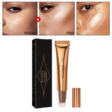 Maxbell Highlighter Stick Easy to Apply Face Brighten Contouring for Nose Body Light Pink