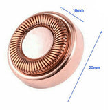 Maxbell 4x 18K Goldplated Replacement Heads for Facial Hair Remover Generation 2