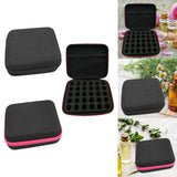 Maxbell Essential Oil Case EVA Dustproof Waterproof Multipurpose for Traveling Red