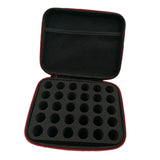 Maxbell Essential Oil Case EVA Dustproof Waterproof Multipurpose for Traveling Red