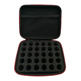 Maxbell Essential Oil Case EVA Dustproof Waterproof Multipurpose for Traveling Red
