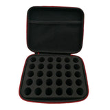 Maxbell Essential Oil Case EVA Dustproof Waterproof Multipurpose for Traveling Red
