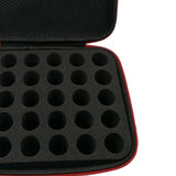 Maxbell Essential Oil Case EVA Dustproof Waterproof Multipurpose for Traveling Red