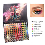 Maxbell 108 Colors Eyeshadow palette Shimmer Matte Cosmetic for Daily Use