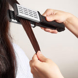 Maxbell Double Sided Straightening Brush Professional Styling Comb for Shop Women White