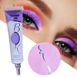 Maxbell Eyeshadow Primer Base Sweatproof Creamy Easy to Apply Smooth for Women Girls Violet