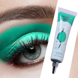 Maxbell Eyeshadow Primer Base Sweatproof Creamy Easy to Apply Smooth for Women Girls Mint Green