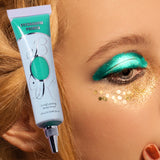 Maxbell Eyeshadow Primer Base Sweatproof Creamy Easy to Apply Smooth for Women Girls Mint Green