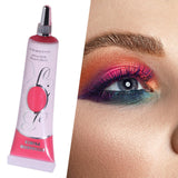Maxbell Eyeshadow Primer Base Sweatproof Creamy Easy to Apply Smooth for Women Girls Rose Pink