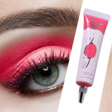 Maxbell Eyeshadow Primer Base Sweatproof Creamy Easy to Apply Smooth for Women Girls Rose Pink
