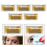 Maxbell Segmented False Eyelashes Eyelash Extension Bunches Wispy Natural DIY Soft 8mm