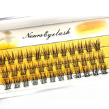 Maxbell Segmented False Eyelashes Eyelash Extension Bunches Wispy Natural DIY Soft 8mm