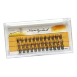 Maxbell Segmented False Eyelashes Eyelash Extension Bunches Wispy Natural DIY Soft 8mm