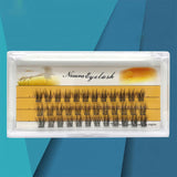 Maxbell Segmented False Eyelashes Eyelash Extension Bunches Wispy Natural DIY Soft 8mm