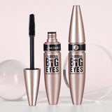 Maxbell Mascara No Smudging Eye Makeup Sweatproof Silicone Soft Brush Girl Gifts 2 Pieces