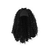 Maxbell Lady Afro curly Wig Elegant Medium for Work Photography Daily Wear 55-58cm