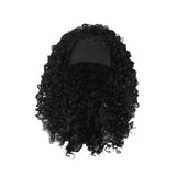 Maxbell Lady Afro curly Wig Elegant Medium for Work Photography Daily Wear 46-55cm