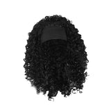 Maxbell Lady Afro curly Wig Elegant Medium for Work Photography Daily Wear 46-55cm