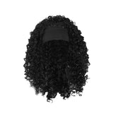 Maxbell Lady Afro curly Wig Elegant Medium for Work Photography Daily Wear 46-55cm