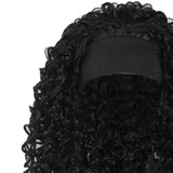 Maxbell Lady Afro curly Wig Elegant Medium for Work Photography Daily Wear 46-55cm