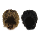 Maxbell Afro Curly Wigs Heat Resistant Full Wigs with Bangs for Daily Wedding Work Aureate