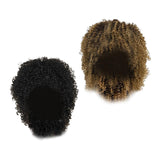 Maxbell Afro Curly Wigs Heat Resistant Full Wigs with Bangs for Daily Wedding Work Aureate