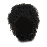 Maxbell Afro Curly Wigs Heat Resistant Full Wigs with Bangs for Daily Wedding Work Black
