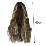 Maxbell Women Long Wavy Wig Heat Resistant Hairpiece Girls for Dating Wedding Party