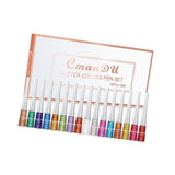 Maxbell Liquid Glitter Eyeliner Set Colored Pearlescent for Festival Dating