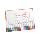 Maxbell Liquid Glitter Eyeliner Set Colored Pearlescent for Festival Dating