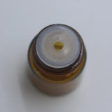 Maxbell 100 Piece Set Sample Bottles with Screw Caps and Stoppers Amber Sample Vial Middle hole plug