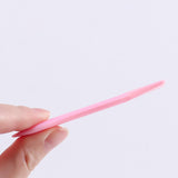 Maxbell Reusable Eyeliner Stencils Silicone Template Assistant Helper Washable pink 1pc
