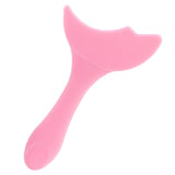 Maxbell Reusable Eyeliner Stencils Silicone Template Assistant Helper Washable pink 1pc