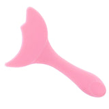 Maxbell Reusable Eyeliner Stencils Silicone Template Assistant Helper Washable pink 1pc