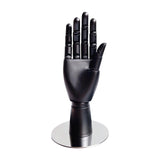 Maxbell Mannequin Hand Moveable for Sketching Jewelry Display Home Office Decoration Black