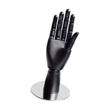 Maxbell Mannequin Hand Moveable for Sketching Jewelry Display Home Office Decoration Black