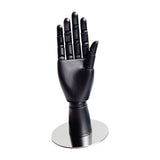 Maxbell Mannequin Hand Moveable for Sketching Jewelry Display Home Office Decoration Black