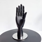 Maxbell Mannequin Hand Moveable for Sketching Jewelry Display Home Office Decoration Black